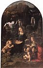 Leonardo Da Vinci Famous Paintings - Virgin of the Rocks